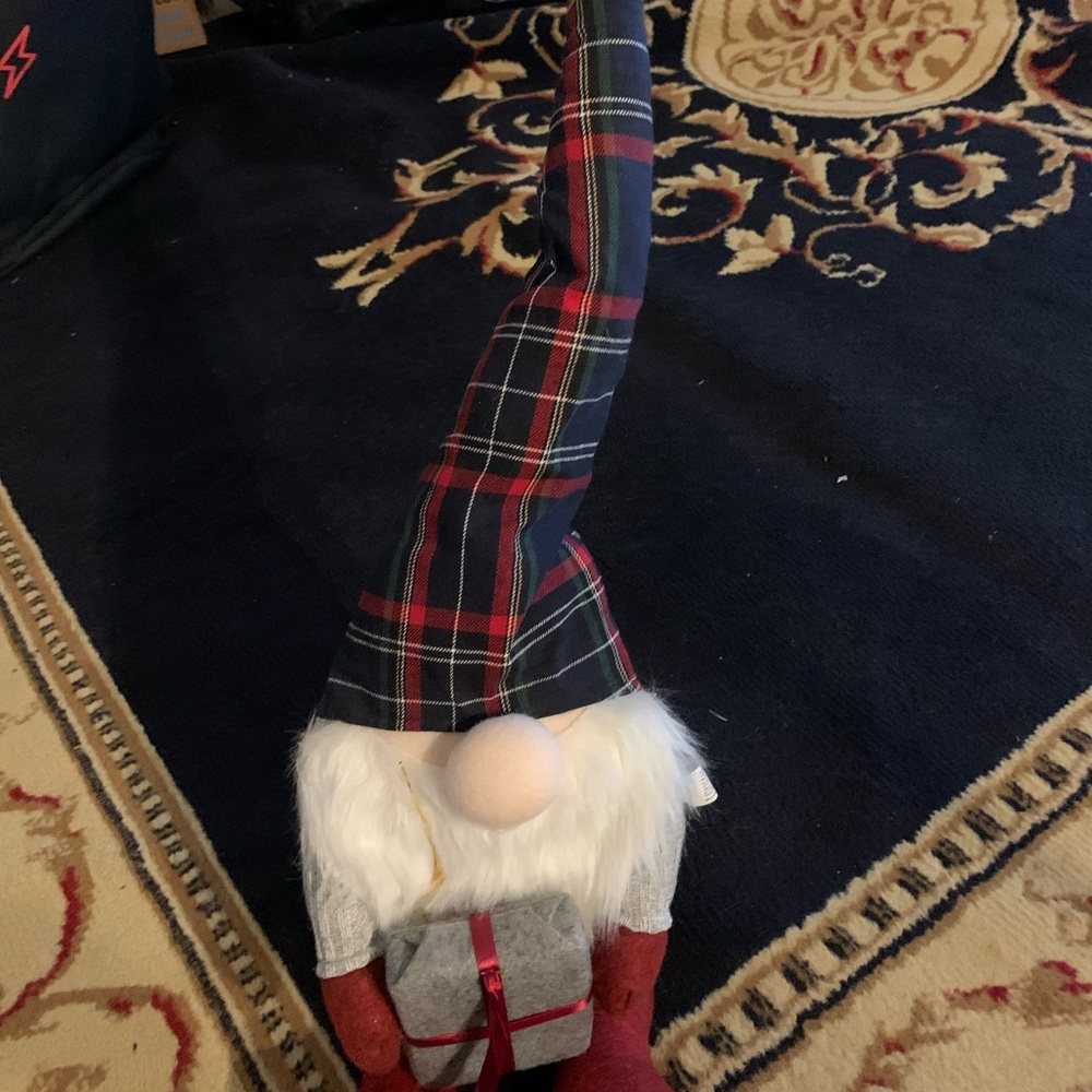 Plaid Hat Gnome Decor‎